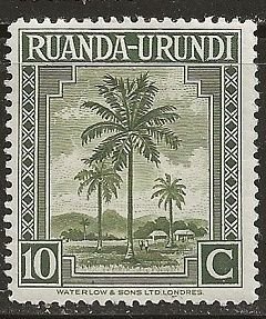 Ruanda - Urundi ^ Scott # 69 - MH