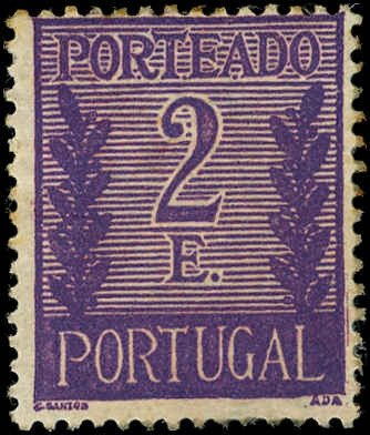 Portugal Scott #J63 F-VF/MH - 1940 2e Rose Violet Postage Due - See Descript