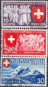 Switzerland #247-255 Used Set