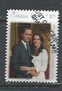 Scott # 2467 Royal Wedding used  singles