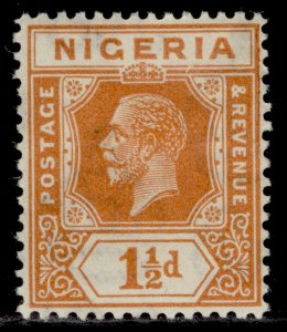 NIGERIA GV SG17, 1½d orange, M MINT.