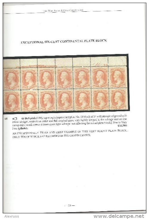 Brian Little US Stamps Auction Catalog # 307,VF