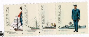 Portugal #1559-62 MNH complete navy