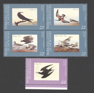 1985 MICRONESIA Scott 28a & C15  Birds - MNH