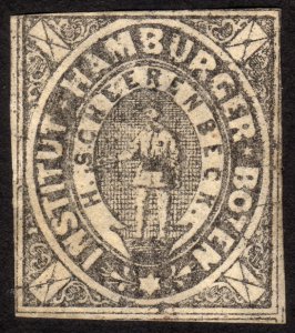 1860's, Germany Hamburg Local / Private stamp, MNG