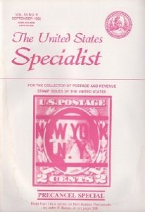 10 Different Volumes of The United States Specialist from 1982