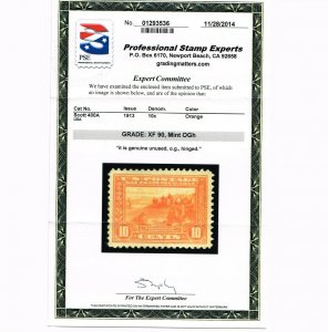EXCEPTIONAL GENUINE SCOTT #400A MINT OG LH PSE CERT GRADED XF-90 PAN-PACIFIC