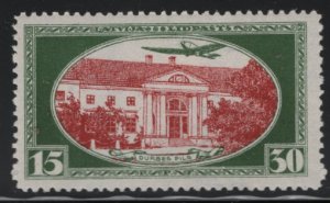 Latvia 1930 MH Sc CB2 15s + 50s Durbes Castle Variety