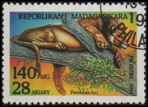 Malagasy Republic 1187 - Cto - 140fr Lion (1994)