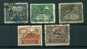 Poland 1919 #103 - 108 u SCV (2024) = $3.30