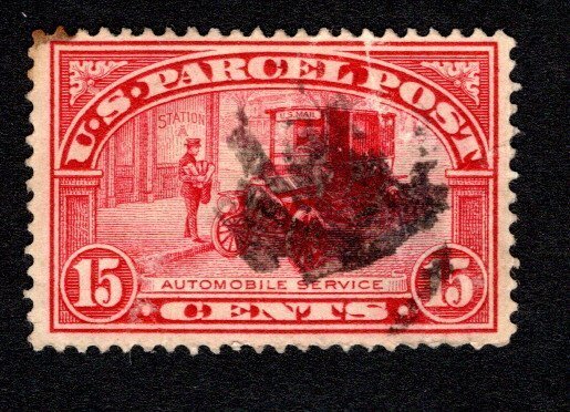 Parcel Post   Scott # Q7 used   CV = $ 13.50   Lot 200541 -01