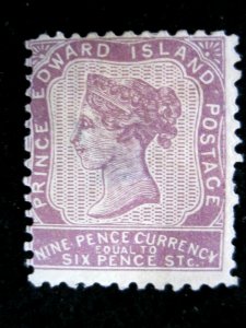 CANADA/PRINCE EDWARD ISLAND - SCOTT# 8 - MH - CAT VAL $95.00