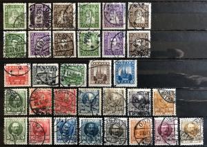 Denmark: Lot Older Used Sets & Stamps