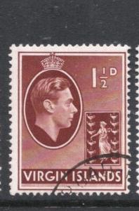 British Virgin Islands SG 112 VFU (1dho) 