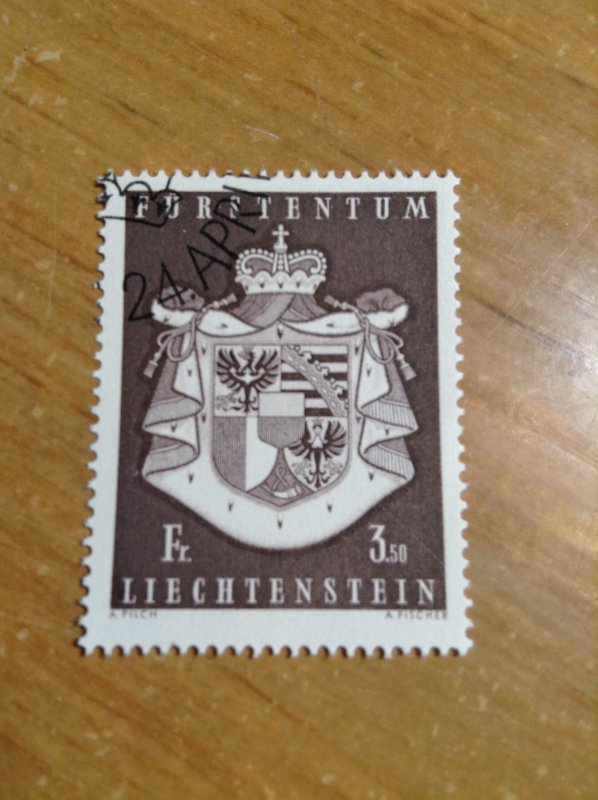 Liechtenstein  #  452  Used