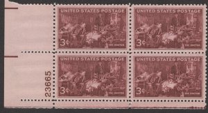 Scott 949 MNH, OG PB of 4