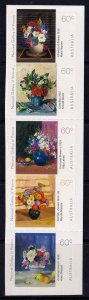 Australia 22011 Flower Paintings 'Self-Adhv' Complete Mint MNH Set ...