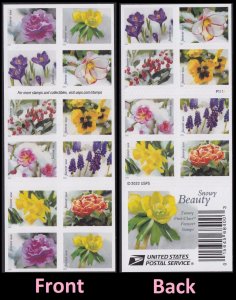 US 5727-5736 5736a Snowy Beauty F booklet 20 MNH 2022