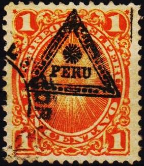 Peru. 1883 1c S.G.206 Fine Used