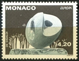 Monaco Sc#1862 MNH, 4.20f multi, Europa (C.E.P.T.) 1993 - Contemporary Art (1...