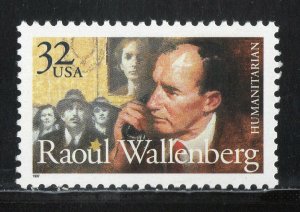 3135 * RAOUL WALLENBERG *   US Postage Stamp MNH