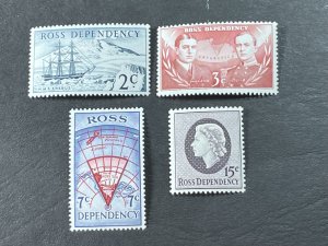 NEW ZEALAND/ROSS DEPENDENCY # L5-L8--MINT NEVER/HINGED---COMPLETE SET---1967