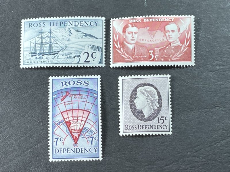 NEW ZEALAND/ROSS DEPENDENCY # L5-L8--MINT NEVER/HINGED---COMPLETE SET---1967