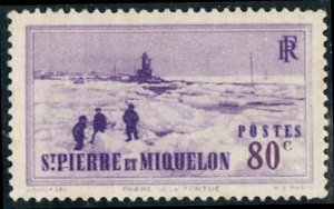 St. Pierre and Miquelon  #189  Mint H CV $1.60