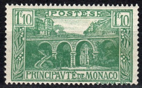 Monaco #88 F-VF Unused CV $8.00 (X2399)