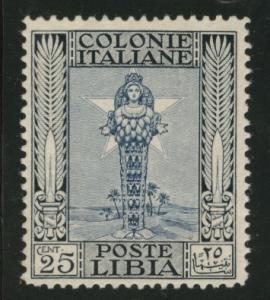 Italian Colony of Libya Scott 53, MNG no  wmk 25c CV42