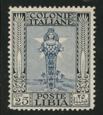 Italian Colony of Libya Scott 53, MNG no  wmk 25c CV42