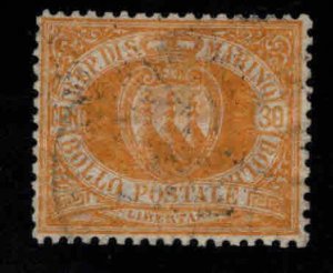 San Marino Scott 16 Used 1892 stamp