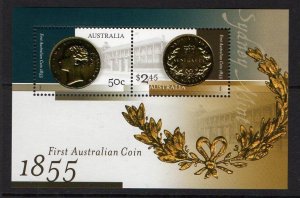 AUSTRALIA SGMS2521 2005 ANNIVERSARY OF FIRST AUSTRALIAN COIN MNH