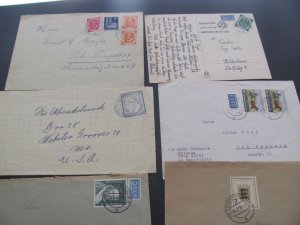GERMANY 1950S MISC. COVERS VF (155) GOOD VALUE