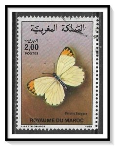 Morocco #611 Butterfly Used