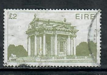 IRELAND ARCHITECTURE ISSUE £1 AND £2 STAMPS USED