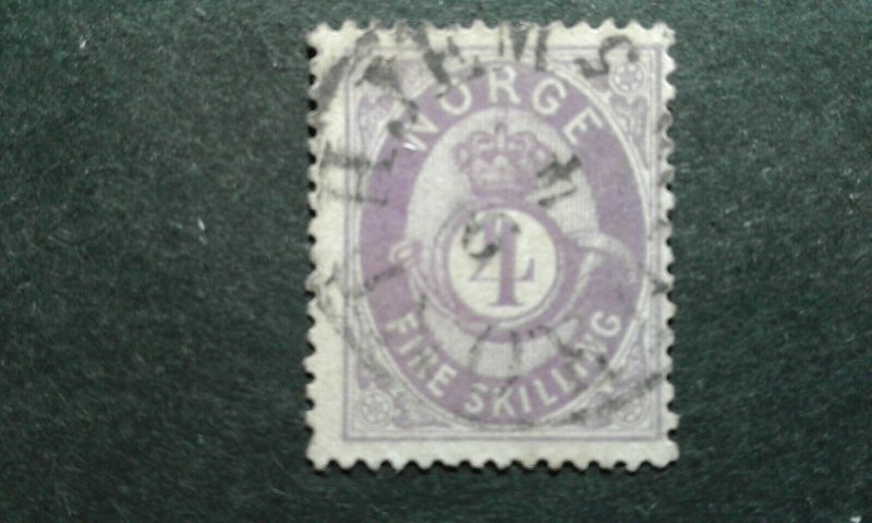 Norway #19 used e208 10818