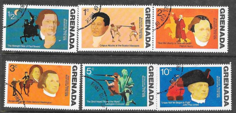 Grenada #628-933 American Revolution (CTO) CV$1.50