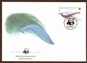 Chile 1984 WWF - Blue Whale, Marine Life, Panda EmblemWild Life, Mammal, Anim...