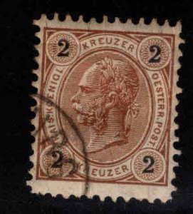 Austria Scott 52 Used stamp,