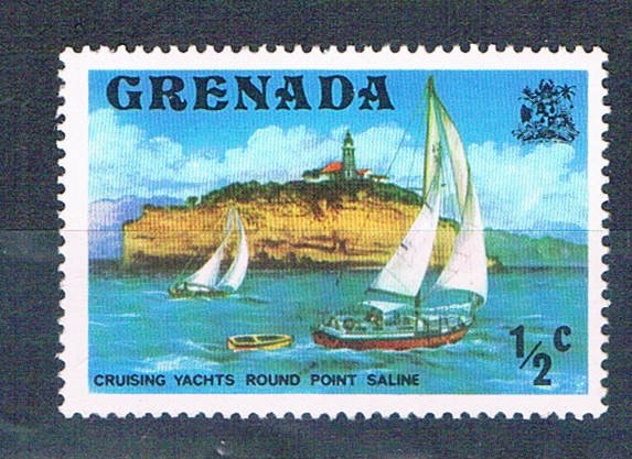 Grenada 583 Unused Sailboats 1975 (G0713)+
