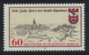 Berlin 750th Anniversary of Spandau 1982 MNH SG#B631