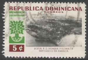 DOMINICAN REPUBLIC 522 VFU Q152-5