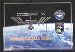 DOMINICA SGMS3499b 2006 SPACE ANNIVERSARIES MNH