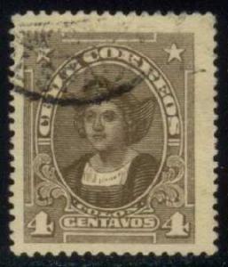Chile # 144 Columbus, used