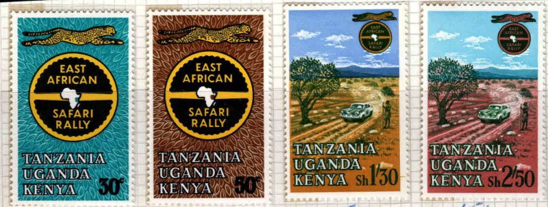 Kenya Uganda and Tanganyika KUT Scott 148-151 MNH** stamp set