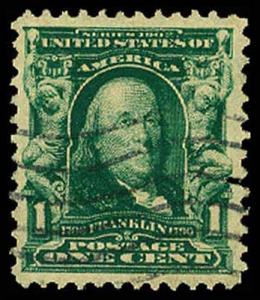 U.S. 1902-03 ISSUE 300  Used (ID # 64010)