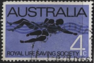 Australia 421 (used) 4c Rpyal Life Saving Society (1966)