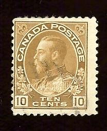 Canada #118 10c King George V
