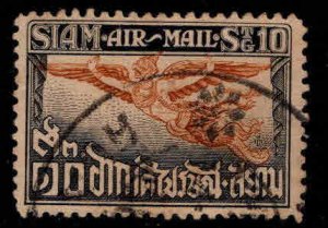 THAILAND Scott C11 Used Garuda airmail perf 12.5